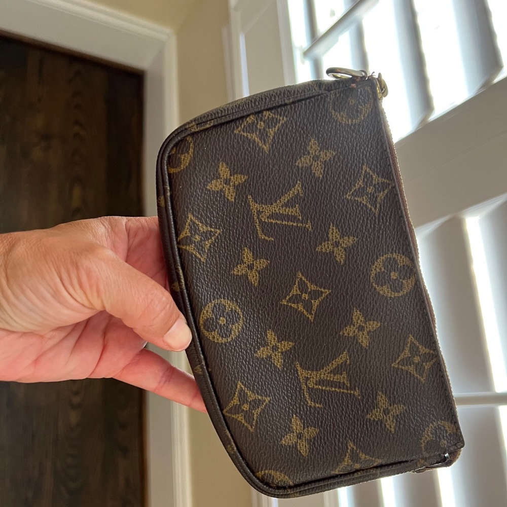 Vintage LV cosmetics bag